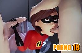 elastigirl hentai video compilação
